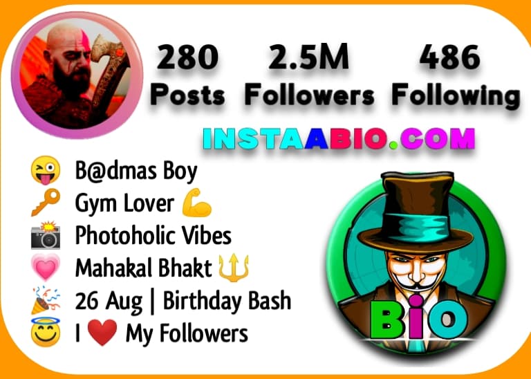 instagram Bio For Gangster Badmash Boy