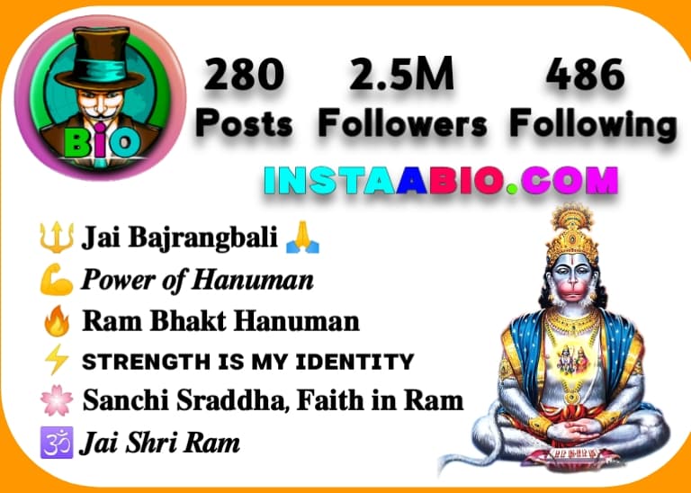 Bajrangbali Maruti Anjaneya Captions Hanuman Ji Bio For Instagram
