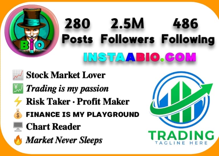 Trader Bio For Instagram