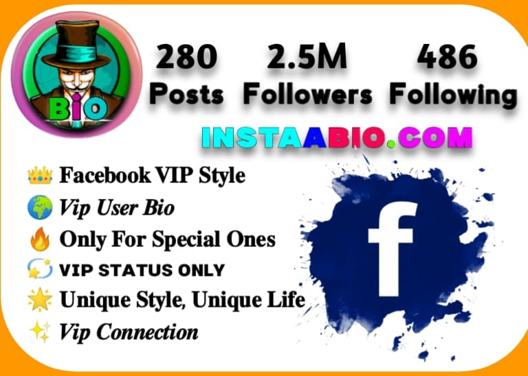 VIP Bio For Facebook Boys & Girls VIP Bio For Facebook